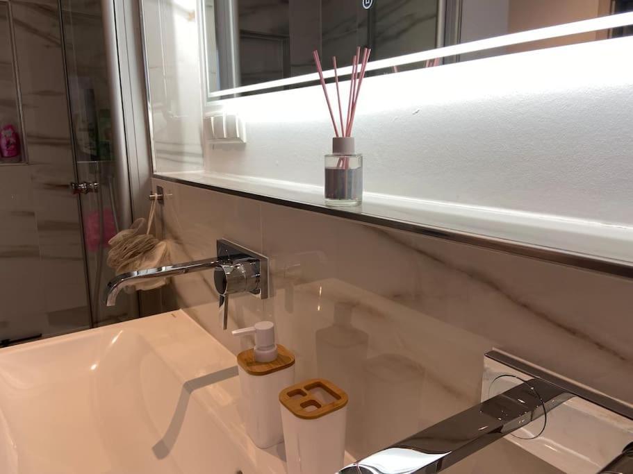 Luxury Apartment With Air Conditioning & Jaccuzzi Near Frankfurt Wiesbaden Hofheim am Taunus Buitenkant foto